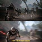 Sector is clear blur