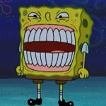 Spongebob with some fucc up teeth meme