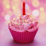 Birthday Cupcake | HAPPY BIRTHDAY; TO YOU! | image tagged in birthday cupcake | made w/ Imgflip meme maker