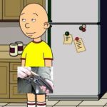 UNGROUND CAILLOU | image tagged in unground caillou | made w/ Imgflip meme maker