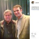 Roy Moore's son with Steve Bannon