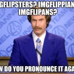 They are real | IMGFLIPSTERS? IMGFLIPPIANS? IMGFLIPANS? HOW DO YOU PRONOUNCE IT AGAIN? | image tagged in anchorman ron burgundy,imgflip | made w/ Imgflip meme maker
