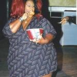 Black lady kfc