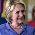 Crying Hillary Clinton