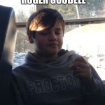 Dom | YOU CAN'T SPELL ROGER GOODELL; WITHOUT BIAS | image tagged in dom | made w/ Imgflip meme maker