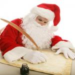 Santa Making His List