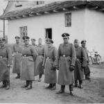 Nazi SS officers at Belzec