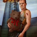 die hard teddy bear john mcclain