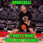 Always guard the jewels dude...always guard the jewels! | DODGEBALL; IT HURTS MORE THAN JUST FEELINGS | image tagged in dodgeball nut shot,memes,family jewels,funny,keep your guard up,dodgeball | made w/ Imgflip meme maker