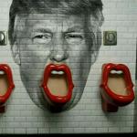 Donald Trump Urinal meme