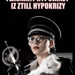 The Hypocritical Bloat | FLAGRANT HYPOKRIZY IZ ZTILL HYPOKRIZY; RAWRRRR | image tagged in hypocrisy,memes, scarlett johansson silkin floss the spirit "we can make you  | made w/ Imgflip meme maker