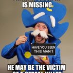 Just follow the milk trail | CAPTAIN CRUNCH IS MISSING; HE MAY BE THE VICTIM OF A CEREAL KILLER | image tagged in captain crunch,cereal,killer,bad pun | made w/ Imgflip meme maker