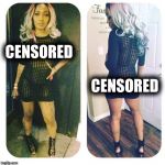 Thot | CENSORED; CENSORED | image tagged in thot | made w/ Imgflip meme maker