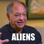 Illegals are the same as  | ALIENS | image tagged in cheech,chong,herb,logic,meme | made w/ Imgflip meme maker