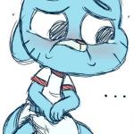 gumball in diapers