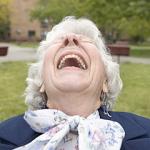 Old Woman laughing