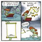 The Scroll Of Truth Meme Template