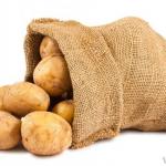 Sack of potatoes