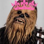 Chewbacca the princess | LONG LIVE; PRINCESS CHEWIE! | image tagged in chewbacca the princess | made w/ Imgflip meme maker