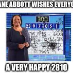 Diane Abbott - happy new year | DIANE ABBOTT WISHES EVERYONE; A VERY HAPPY 2810 | image tagged in corbyn,abbott,momentum,communist socialist,funny,keepcorbyn | made w/ Imgflip meme maker