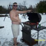 Just chilling and grilling