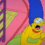 Shocked Marge Simpson