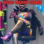 Kamen Rider Genm | DIME NARIGON CHUPAPIJA TE COJES MAS DE 300 WAIFUS TIERNAS; PIBE | image tagged in kamen rider genm | made w/ Imgflip meme maker