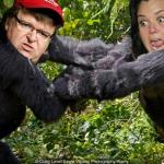 Michael Moore and Rosie O'Donnell