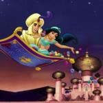 Aladdin flying carpet ride