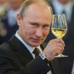 Putin drinking