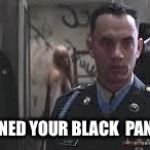Forrest Gump black panther | SORRY I RUINED YOUR BLACK  PANTHER MOVIE | image tagged in forrest gump black panther | made w/ Imgflip meme maker