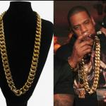 Jay Z gold chain