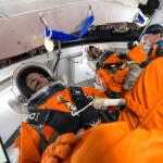 Orion suited crew testing