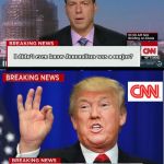 CNN phony Trump news | I didn't even know Journalism was a major? That's why you work for a shithole fake news network dumb ass! | image tagged in cnn phony trump news | made w/ Imgflip meme maker