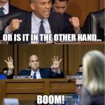 Booker Mind Blown | YOU THINK THE QUARTER IS IN THIS HAND... OR IS IT IN THE OTHER HAND... BOOM! MIND... BLOWN. | image tagged in booker mind blown | made w/ Imgflip meme maker
