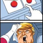 Two Buttons Trump | TURD WORLD COUNTRIES; SH!THOLE COUNTRIES | image tagged in two buttons trump,memes,two buttons,donald trump | made w/ Imgflip meme maker