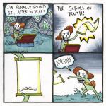 Papyrus Scroll Of Truth