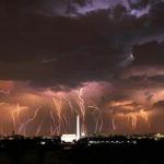Storm over Washington D.C.