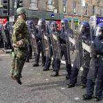 New World Order Police In Riot Gear 