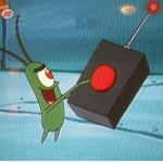 Red Button Plankton meme