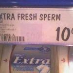 sperm gum