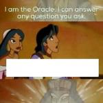 oracle question meme