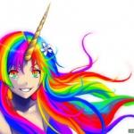 Unicorn Rainbow Craziness meme