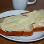 butter and cheese sandwich