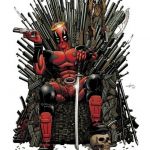 Deadpool dethroning president | AT THIS POINT THIS EVEN A BETTER; IDEA THAN KEEPING TRUMP | image tagged in deadpool iron throne | made w/ Imgflip meme maker