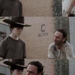 Carl and Rick meme