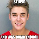 Mugshots arent fun | I DID SOMETHING STUPID; AND WAS DUMB ENOUGH TO GET CAUGHT | image tagged in mugshots arent fun | made w/ Imgflip meme maker