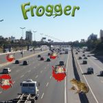 If Video Games Were Real | image tagged in froggy frogger hippos video game,ribbet to the tibbet to the tippy tippy pause my problem solvers name is mook,memes | made w/ Imgflip meme maker