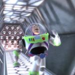 Buzz running away meme