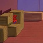 Spiderman Hiding meme